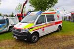 Östereichschiches Rotes Kreuz VW T6 KTW am 17.05.24 auf der Rettmobil in Fulda