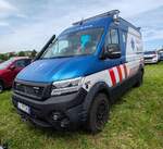 =Torsus Terrastorm als Ambulancefahrzeug eines ungarischen Rettungsdienstes steht auf dem Parkgelände der Rettmobil 2024 in Fulda.