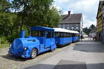 Die neue Wegebahn des Freilichtmuseums in Hagen wurde vor allem angeschafft um mobilitätseingeschränkten Besuchern die Erkundung des Geländes zu erleichtern.