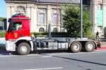 BF Darmstadt Mercedes Benz Arocs WLF5 am 07.09.24 beim Blaulichttag in Darmstadt