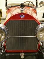 Stutz Bearcat, Kühlergrill mit Logo, US-amerikanischer PKW Baujahr 1923, Jan.2024