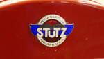 Stutz Motor Car Company of America, Firmenlogo an einem Oldtimer-PKW von 1923, die Firma in Indianapolis bestand von 1913-1939, Jan.2024