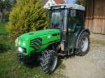 Deutz Fahr Agroplus 90, Schmalspurschlepper mit 87PS aus 4000ccm, Mai 2010