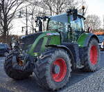 Ein Fendt 720 Vario Traktor am 08.01.24 Großer Stern Berlin bei der Demo der Landwirte.