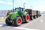 Fendt 828 Vario am 21.07.24 in Frankfurt am Main 