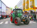 Einsatz Faschingsumzug fr diesen Fendt-Traktor; RIED i.I. 070211