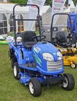 Elektro Aufsitzmäher ISEKI  SXGE2 war bei der Landwirtschaftsmesse in Ettelbrück ausgestellt.