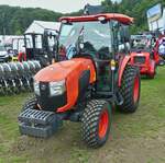 Traktor Kubota L2-552 aufgenommen bei der Landwirtschaftsmesse in Ettelbrück.05.07.2024