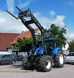 =New Holland, gesehen in Hofbieber im Juli 2017