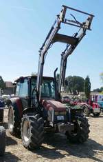 =NewHolland, ausgestellt am Baiersröder Hof im August 2018