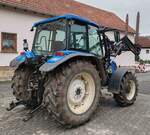 =New Holland T5050 steht im Dezember 2024 in Hünfeld