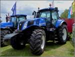 Dieser T8300 war am 02.07.2011 der grsste Traktor der New Holland Flotte welcher in Ettelbrck zu sehen war.