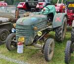 Bautz Traktor; aufgenommen beim Oldtimertreffen in Warken. 21.07.2024