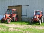 Belarus MTS 550 und MTS 50 beim Schleppertreffen in Berbersdorf 