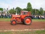 Der Klaffenbacher Belarus nach dem 1. Pullversuch 