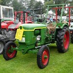 =Deutz, 22 PS, gesehen bei der Oldtimerausstellung in Gudensberg, Juli 2016