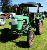 =Deutz D 25 sucht beim Pferdsdorfer Oldtimertag im August 2016 einen neuen Besitzer