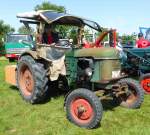 auch dieser DEUTZ besucht die Oldtimerausstellung in Fulda-Harmerz im Juni 2014