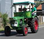 Deutz D 40 S, unterwegs in Pferdsdorf anl.