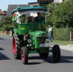 Deutz D 40 S, unterwegs in Pferdsdorf anl.