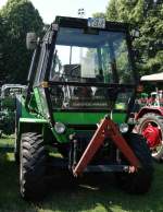 Deutz Intrac, steht bei der Oldtimerausstellung in Gudensberg, Juli 2015