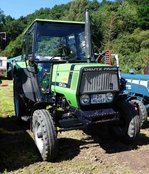 =Deutz DX 3.10 steht beim Pferdsdorfer Oldtimertag im August 2016