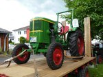 DeutzKnubbel, gesehen beim Oldtimertreffen in Niederaula, Juni 2016