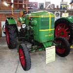 =Deutz F 1 L 514, Bj. 1954, stand zum Verkauf bei der Bulldogmesse in Alsfeld im Oktober 2017