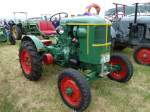 Deutz F1L514, Bj. 1950, 15 PS, steht in Eiterfeld-Oberufhausen anl. Oldtimer- und Traktorenausstellung der Oldtimerfreunde Ufhausen am 04.07.2010