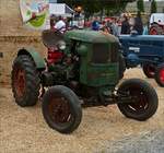 Traktor Deutz F 2 L 812, war auf der Landwirtschafts Ausstellung in Ettelbrck ausgestellt.