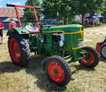 =Deutz F2L-712, ausgestellt beim Oldtimertreffen in Wisselsrod, 06-2022