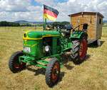 =Deutz F2L612/6-N, gesehen beim Oldtimertreffen in Wisselsrod, 06-2022