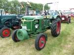 Deutz F2L612/6-N, Bj. 1957, 18 PS, steht in Eiterfeld-Oberufhausen anl. Oldtimer- und Traktorenausstellung der Oldtimerfreunde Ufhausen am 04.07.2010