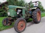 DEUTZ TypeF21 612/5-NK;Bj.1957 nimmt bei der Oldtimerausstellung in Antiesenhofen teil;100808