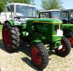 Deutz F3 L514, Ackerschlepper mit 50PS, Baujahr 1958, Schleppertreffen Bottenau, Juni 2015