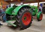 =Deutz F3L514, 50 PS, Bj. 1954 sucht einen neuen Besitzer bei der Bulldogmesse in Alsfeld, 10-2021