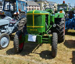 Deutz F3L514, aufgenommen beim Oldtimertreffen in Waarken. 24.07.2022