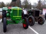 DEUTZ F3L514/51; 42PS; 3990ccm; Bj.1952 sowie   DEUTZ F2M315; 28PS; 3370ccm; Bj.1939 haben sich zur Oldtimerveranstaltung in St.Martin eingefunden; 130407