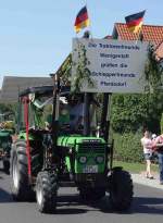 Deutz, unterwegs in Pferdsdorf anl.