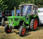 =Deutz D 4506, gesehen beim Köhlerfest in Bad Orb, 06-2022