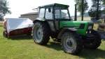 Deutz D 7807, ausgestellt beim Oldtimertreffen in Eiterfeld-Ufhausen im Juli 2015