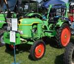 Deutz 11 PS, gesehen bei der Oldtimerausstellung in Gudensberg, Juli 2015