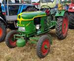 =Deutz, gesehen bei der Oldtimerausstellung in Uttrichshausen, 07-2022