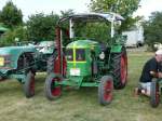 Deutz Traktor, abgestellt anl. des Oldtimertreffens in 76689 Karlsdorf - Neuthard am 29.06.08