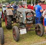 Eicher ED 26; BJ 1960; 28 PS; zu Gast beim Oldtimertreffen in Warken. 21.07.2024