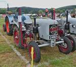 Eicher EKL 16 / II C; BJ 1953; 20 PS; aufgenommen beim Oldtimertreffen in Warken.