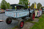 Eicher Gertetrger Typ G 30, steht bereit um an der Rundfahrt Vintage Fuussekaul teilzunehmen.