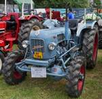 Eicher EA Königstiger; BJ 1966; 42 PS; zu Gast beim Oldtimertreffen in Warken. 21.07.2024