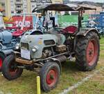 Eicher EM 300 S; BJ 1967; 40 PS; war zum Oldtimertreffen nach Warken gekommen. 21.07.2024 