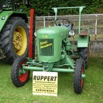 =Fendt F15, steht bei der Oldtimerausstellung in Gudensberg, Juli 2016